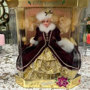 Barbie Special Edition Doll 1996 - Burgundy and Gold